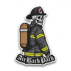Air Back Pack - Bubble-free stickers